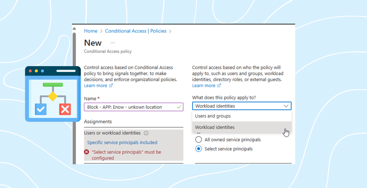 Conditional Access policy for Workload Identities